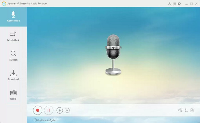 Apowersoft Streaming Audio Recorder starten